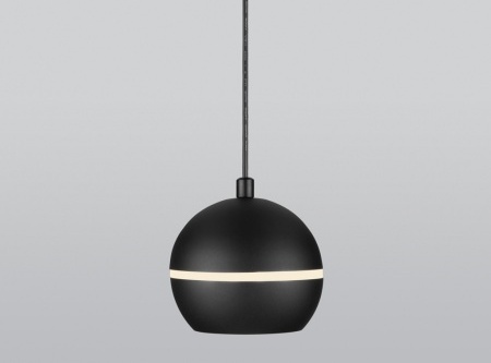 подвес. шар 9Вт 4200 черный d10*90см ELEKTROSTANDARD DLS023