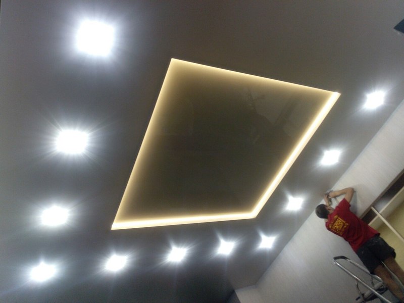 Натяжные потолки