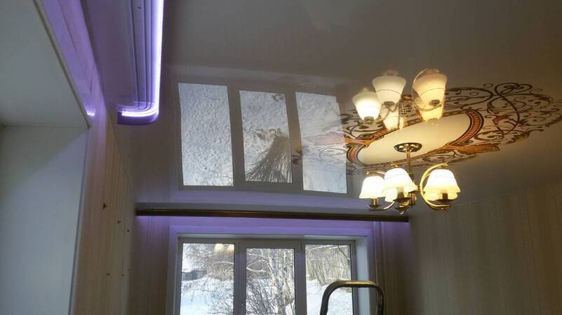 Натяжные потолки