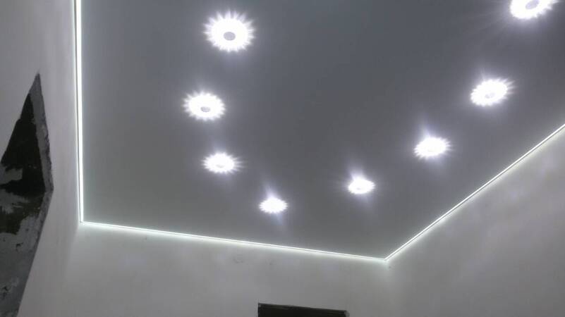 Натяжные потолки