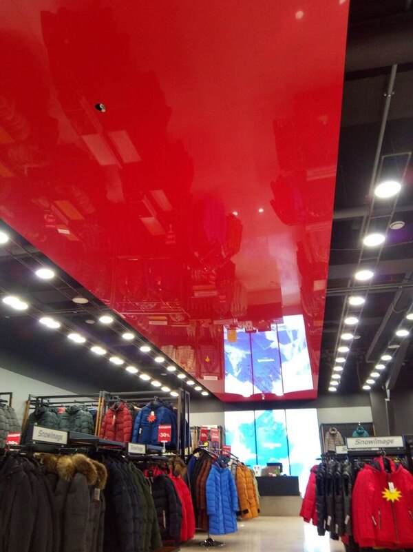 Натяжные потолки